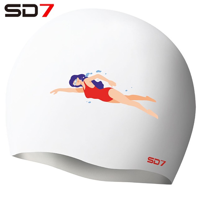 디에이치스타일 온라인 스토어 SD7 수영모 실리콘 캐릭터 수모 SD-TL-65