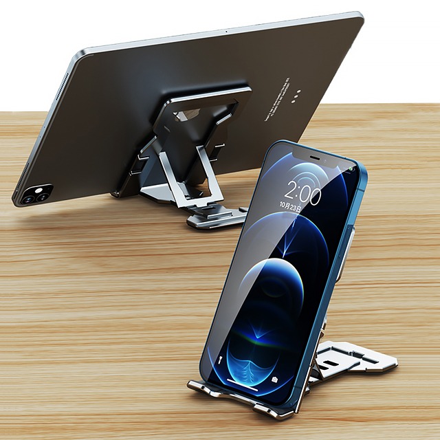 디에이치스타일 온라인 스토어 알루미늄 스마트폰 테블릿 거치대 접이식 휴대용 스탠드 받침대 EDT-TL-39